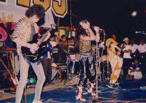 Band rock dari Surabaya era 80an, banyak terinspirasi dengan kehadiran God Bless sebagai role model (Foto Dokumentasi Didieth Sakshana)